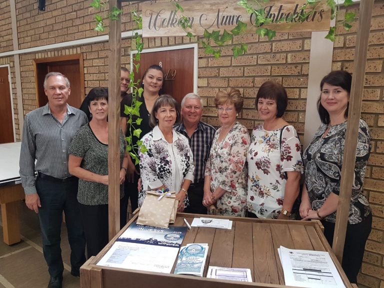 New members and visitors